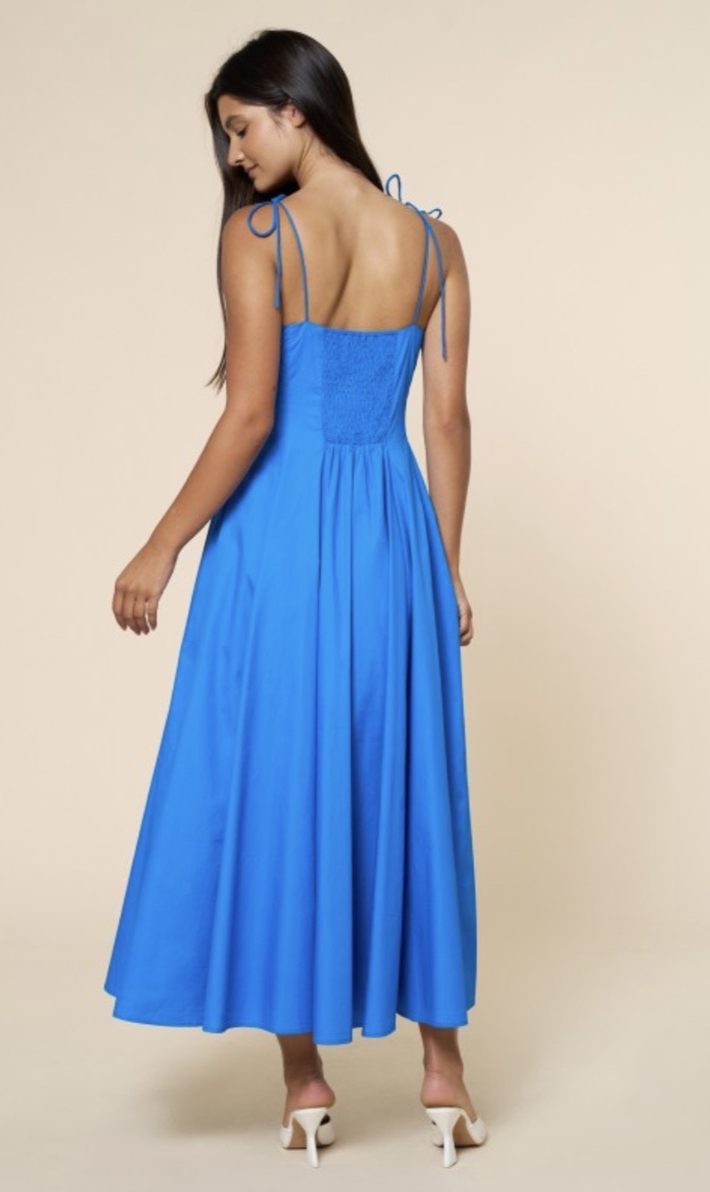 Fit and Flare Maxi Dress