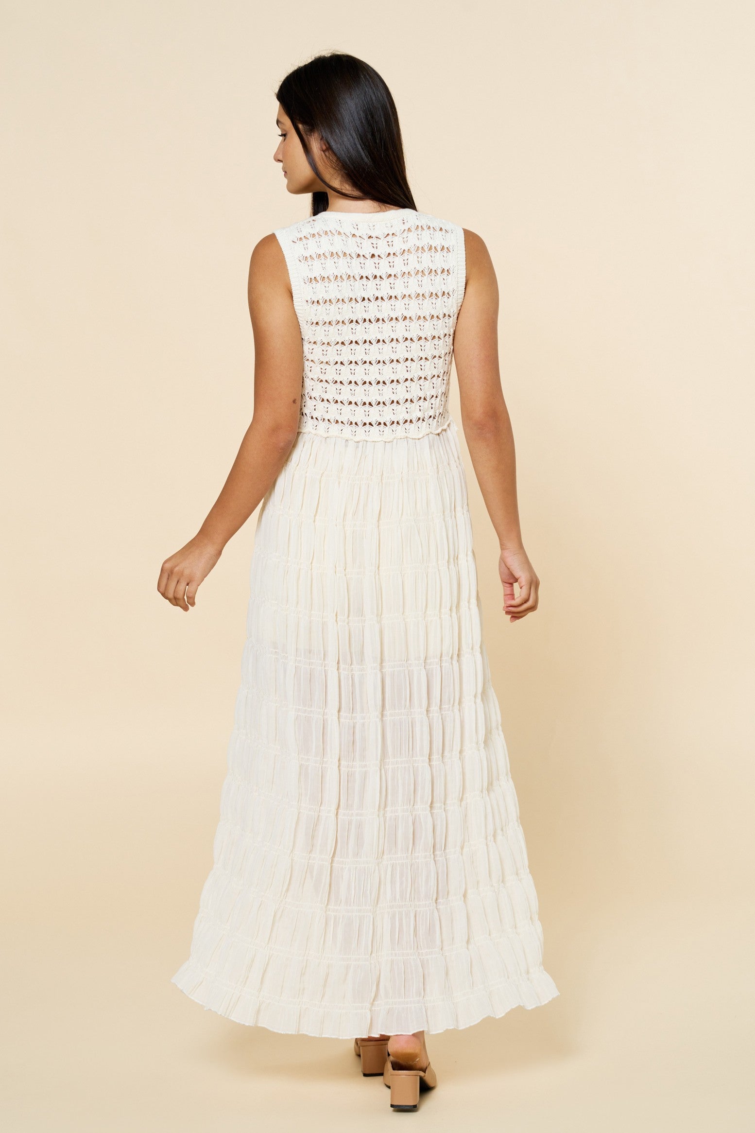 Knit & Crochet Sleeveless Top