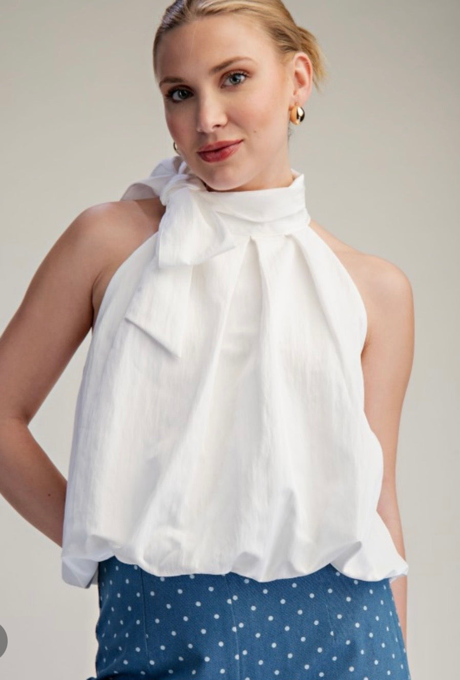 The Timeless Bow Blouse