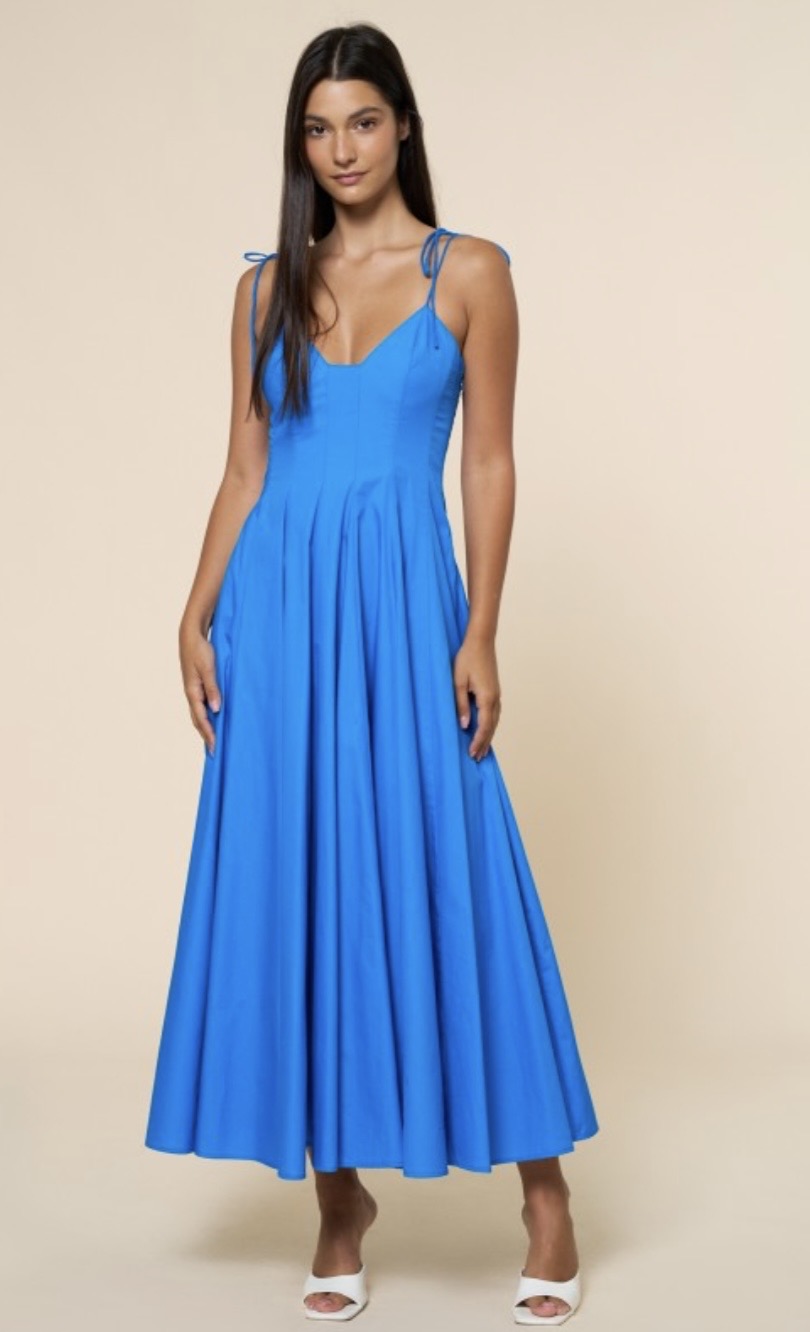 Fit and Flare Maxi Dress
