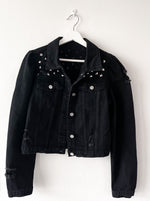 Load image into Gallery viewer, Black Elements Jean Jacket
